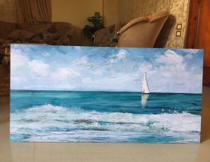 Sea and boat - Image 2