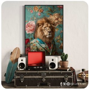 Lion in Bloom